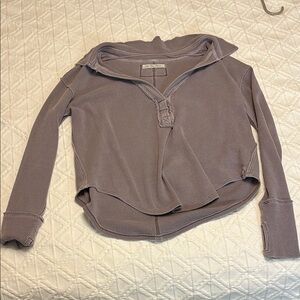 Purple Long Sleeve Pullover